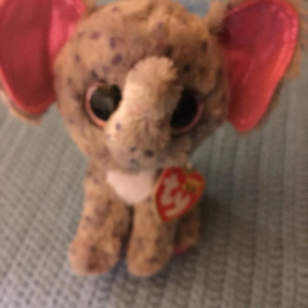 Ty beanie Boo elephant new with tags